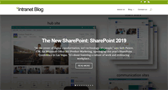 Desktop Screenshot of intranetblog.com